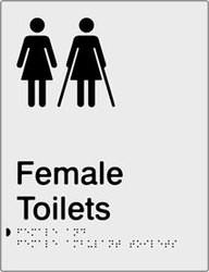 Female & Female Ambulant Toilets