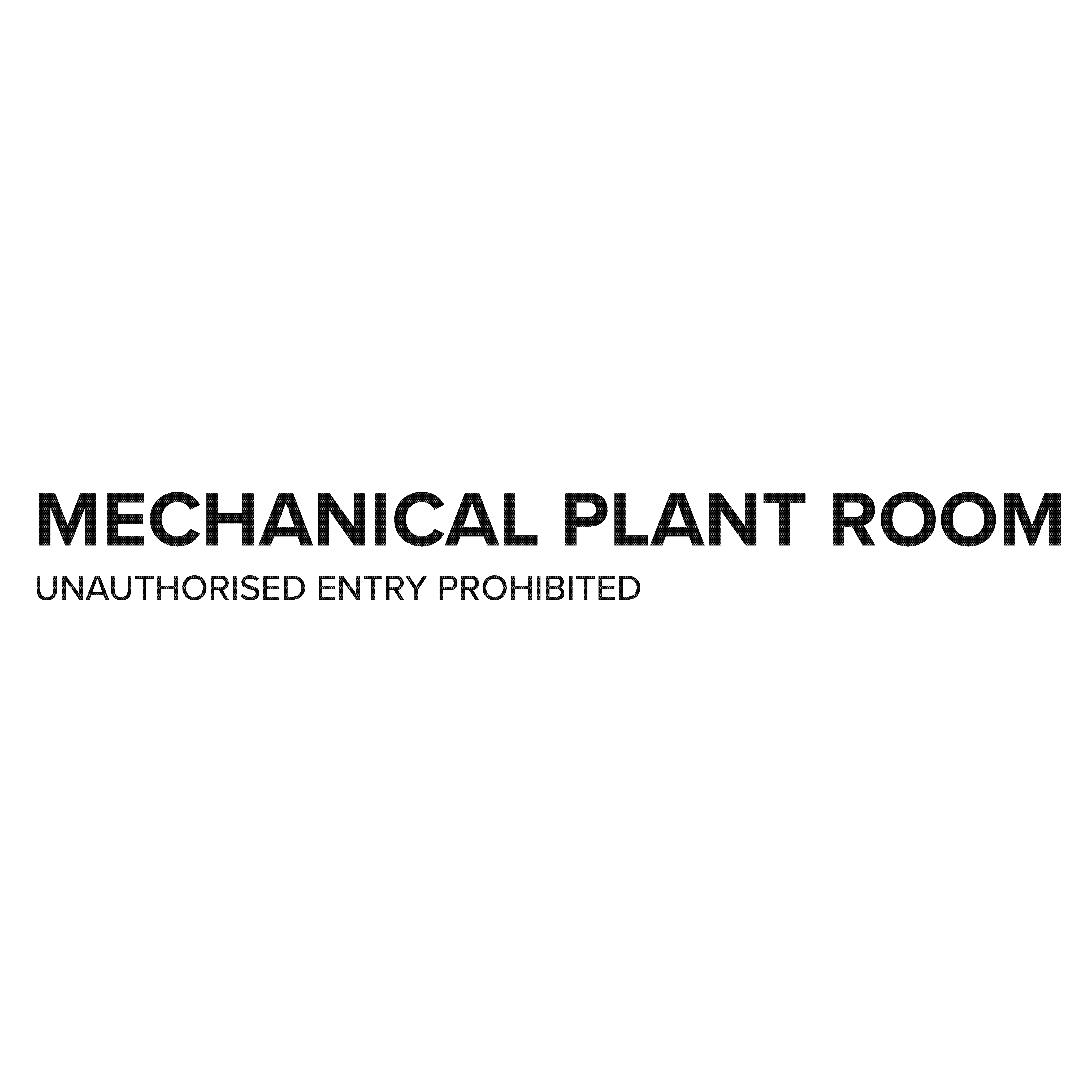 Mechanical-Plant-Room-Signs