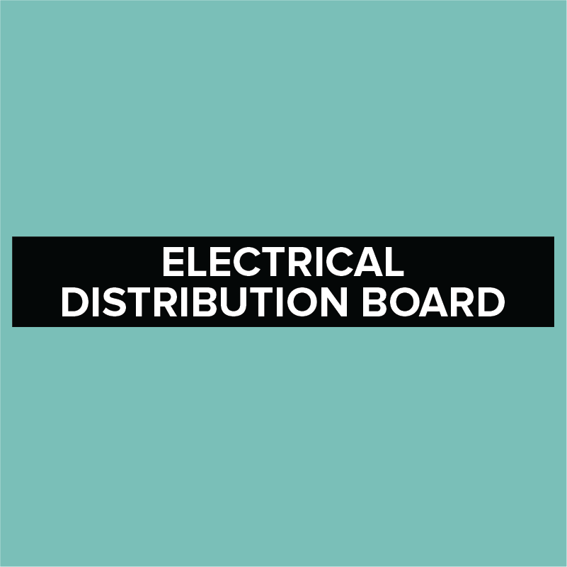 Electrical Distribution Board Statutory Signs